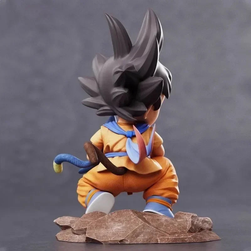 Dragon Ball Z Son Goku 10cm PVC Action Figure - Childhood Hug Edition Collectible Model Statue for Home Decoration