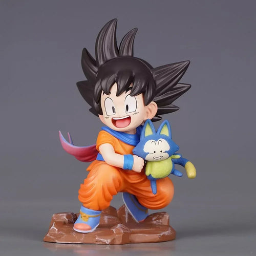 Dragon Ball Z Son Goku 10cm PVC Action Figure - Childhood Hug Edition Collectible Model Statue for Home Decoration