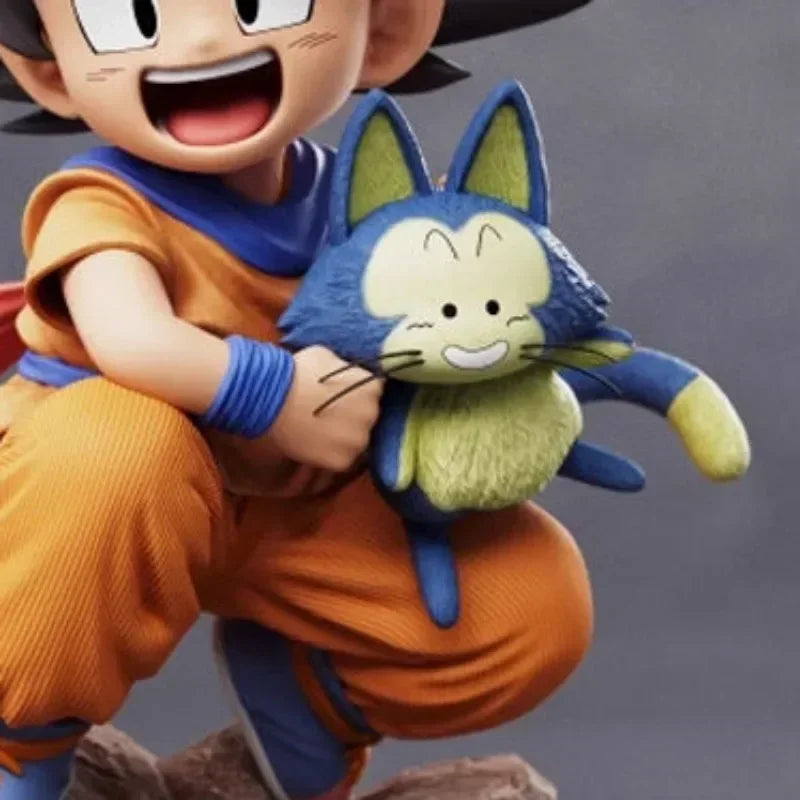 Dragon Ball Z Son Goku 10cm PVC Action Figure - Childhood Hug Edition Collectible Model Statue for Home Decoration